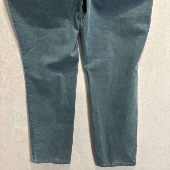 Talbots Teal Straight Leg Pants - Picture 8 of 12